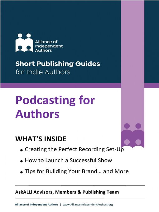 Title details for Podcasting for Authors by Alliance of Independent Authors - Wait list